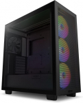 NZXT PC case H7 Flow 2024 RGB black|CM-H72FB-R1