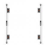 EDBAK ULS2500 Universal LED System for 2 cabinets 500mm | Black|ULS2500