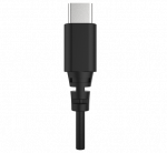 HL-50C Ausinės DELTACO, 40mm elementas, USB-C, garsumo reguliatorius, juodos / HL-50C / 1903683|HL-50C