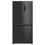 Midea Refrigerator | MDRF632FIE45 | Energy efficiency class E | Free standing | Side by Side | Height 177.5 cm | No Frost system | Fridge net capacity 305 L | Freezer net capacity 168 L | Display | 35 dB | Dark Inox|MDRF632FIE45