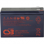 CSB Battery Battery 12V, 9Ah, AGM | UPS12460F2 | 460 W|UPS12460F2