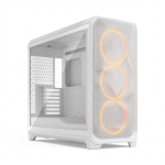 Fractal Design Meshify 3 XL | White RGB TG Clear Tint | Mid-Tower | ATX|FD-C-MES3X-06