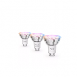 Philips Hue E WCA 345 GU10 3P EU | E27 | 8 W | 16 million colors, White and colored light|8721103055330