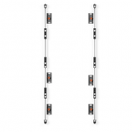 EDBAK ULS4337 Universal LED System for 4 cabinets 600 x 337.5 | Black|ULS4337
