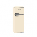 ETA Refrigerator | ETA253390040EN Storio Retro | Energy efficiency class E | Free standing | Height 148.2 cm | Double Door | Fridge net capacity 170 L | Freezer net capacity 45 L | 38 dB | Beige|ETA253390040EN