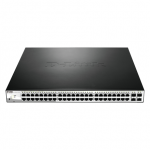 D-Link | Switch | DGS-1210-52MP | Web Management | Rack mountable | Gigabit Ethernet (copper) ports quantity 48 | SFP ports quantity 4 | Power over Ethernet (PoE) ports quantity 40 | PoE/Poe+ ports quantity 8 | Power supply type Single | 24 month(s)| ...