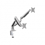 Logilink BP0043 Dual Monitor Desk mount, 13"-32",gas spring, aluminum | Logilink|BP0043