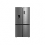 Midea Refrigerator | MDRM632FGD46W | Energy efficiency class Class D | Free standing | Height 177.5 cm | Side by Side | No Frost system | Fridge net capacity 301 L | Freezer net capacity 169 L | 37 dB | Stainless steel|MDRM632FGD46W