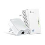 TP-LINK | Powerline Adapters Kit | TL-WPA4220 KIT | 10/100 Mbit/s | Ethernet LAN (RJ-45) ports 2 | 802.11n | 2.4GHz | Wi-Fi data rate (max) 300 Mbit/s|TL-WPA4220 KIT