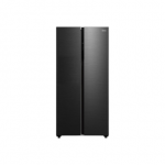 Midea Refrigerator | MDRS619FIE45 | Energy efficiency class Class E | Free standing | Height 177.5 cm | Side by Side | No Frost system | Fridge net capacity 271 L | Freezer net capacity 189 L | Display | 41 dB | Dark inox|MDRS619FIE45