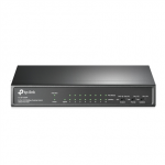 TP-LINK | Switch | TL-SF1009P | Unmanaged | Desktop | 10/100 Mbps (RJ-45) ports quantity 9 | PoE+ ports quantity 8 | Power supply type External|TL-SF1009P