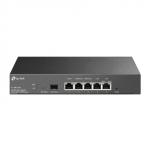 TP-LINK | SafeStream Gigabit Multi-WAN VPN Router | ER7206 | 10/100/1000 Mbit/s | Ethernet LAN (RJ-45) ports 1&times; Gigabit SFP WAN Port, 1&times; Gigabit RJ45 WAN Port, 2x  Gigabit RJ45 LAN Ports 2&times; Gigabit WAN/LAN RJ45 Ports|ER7206