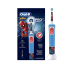 Oral-B | Electric Toothbrush | Vitality PRO Kids Spiderman | Rechargeable | For kids | Number of brush heads included 1 | Number of teeth brushing modes 2|Vitality Pro Spiderman