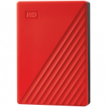 WD My Passport 4TB portable HDD Red|WDBPKJ0040BRD-WESN