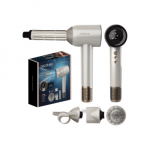 Cecotec Hair dryer | DryGlam Waves Champagne | 1600 W | Number of temperature settings 3 | Ionic function | Champagne | Diffuser nozzle|A01_EU01_103715