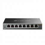 TP-LINK | Switch | TL-SG108E | Web managed | Wall mountable | Gigabit Ethernet (copper) ports quantity 8 | Power supply type External | 36 month(s)|TL-SG108E