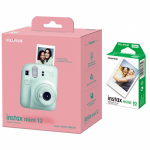 Fujifilm | Instax Mini 12 Camera + Instax Mini Glossy (10pl) | Mint Green | 800|4779051161669