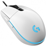 Logitech G203 Lightsync Gaming Mouse USB white (910-005797)|910-005797