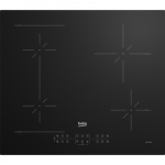 BEKO Hob | HII64200SFMT | Induction | Number of burners/cooking zones 4 | Touch | Timer | Black|HII64200SFMT