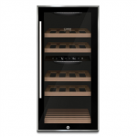 Caso | Wine cooler | WineComfort 24 | Energy efficiency class G | Showcase | Bottles capacity 24 bottles | Cooling type Compressor technology | Black|00644