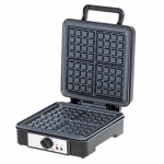Adler | Waffle Maker | AD 3049 | 1200 W | Number of pastry 4 | Belgium | Black|AD 3049