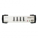 Aten | 4-Port PS/2-USB VGA/Audio KVMP Switch with OSD | CS1734B|CS1734B-AT-G