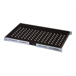 Digitus Extendible Shelf for 483 mm Cabinets | DN-19 TRAY-2-1000SW | Black|DN-19 TRAY-2-1000SW