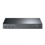 TP-LINK | 8-Port 10/100Mbps + 3-Port Gigabit Desktop Switch with 8-Port PoE+ | LS1008 | Unmanaged | Desktop | Power supply type External|TL-SL1311MP