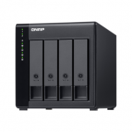 QNAP High-performance Desktop SATA 6Gbps JBOD Storage Enclosure | TL-D400S | Black|TL-D400S