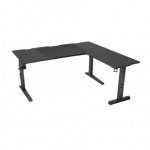 Genesis Gaming Desk | Holm 160 Modular Corner | Black/Anthracite|NDS-2295
