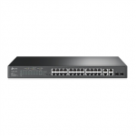 TP-LINK | Switch Web managed | TL-SL2428P | Managed L2 | Rackmountable | 10/100 Mbps (RJ-45) ports quantity 24 | Gigabit Ethernet (copper) ports quantity 4 | Power supply type Single|SL2428P