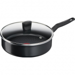 TEFAL Pot | H0563242 | 24 cm | Titanium | Grey | Lid included|H0563242
