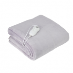 Adler | Electric blanket | AD 7425 | Number of heating levels 4 | Number of persons 1 | Washable | Remote control | Coral fleece | 60 W | Grey|AD 7425