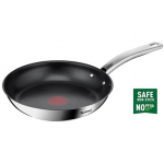 TEFAL | Frying Pan | B8170444 Intuition | Frying | Diameter 24 cm | Suitable for induction hob | Fixed handle | Black|B8170444