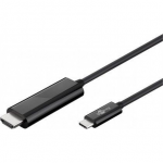 Goobay | USB-C HDMI adapter cable (4k 60 Hz) | USB-C male | HDMI male (type A) | USB-C to HDMI | 1.8 m|77528