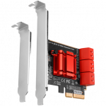 SSD ACC I/O CONTROLLER PCIE/6XSATA 6G PCES-SA6 AXAGON|PCES-SA6