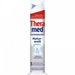 TheraMed Fluorid - Zahncreme Natur-WeiB, dantų pasta su dozatorium 100ml