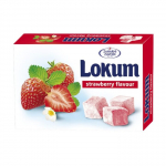 Saldainiai Lokum Strawberry Flavour, 140g
