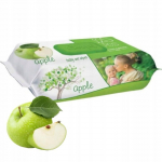 Drėgnos servetėlės Sleepy Apple, 120vnt