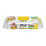 Drėgnos servetėlės Sleepy maistiniams pavir&scaron;iams Lemon, 50vnt
