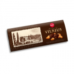 Kartusis &scaron;okoladas Laima Vilnius su nesmulkintais migdolais, 190g
