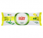 Drėgnos servetėlės grindims Fairy Lemon, 50vnt