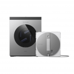 WINBOT W3 OMNI EU &ndash; langų valymo robotas su belaide stotele ir &scaron;luosčių plovimu