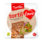 Tortilijų lak&scaron;tai TORTILLA Whole Wheat Wraps, 360 g