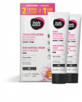 Depiliacinis kremas drėkinantis jautriai odai BODY NATUR, 2 x 100 ml