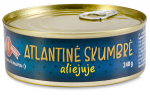 Atlantinė skumbrė aliejuje MAMOS KONSERVAI, 240 g