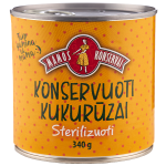 Konservuoti kukurūzai MAMOS KONSERVAI, 340 g