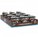 Baltyminės lazdelės NANOSUPPS Dips Choco-Hazelnut, 52 g x 12 vnt.