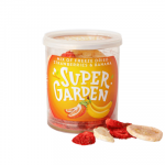 &Scaron;altyje džiovintas bra&scaron;kių ir bananų juostelių mi&scaron;inys, SUPER GARDEN, 28 g