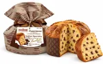 Panettone pyragas su tamsaus &scaron;okolado gabaliukais, prabangioje dovanų pakuotėje, 1 kg